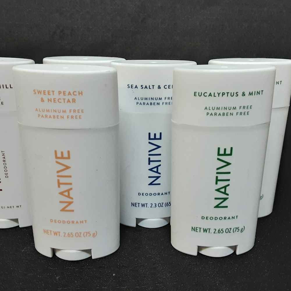 Native Deodorant Set -10 New Sticks,assortment